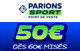Bon ParionsSport Point de Vente 50 Bon ParionsSport Point de Vente 50